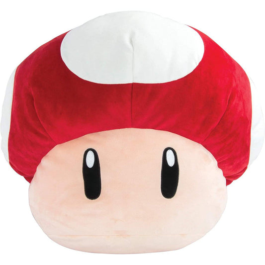 TOMY-Club Mocchi Mocchi - Nintendo Junior Plush Assortment-T12701-Super Mushroom-Legacy Toys
