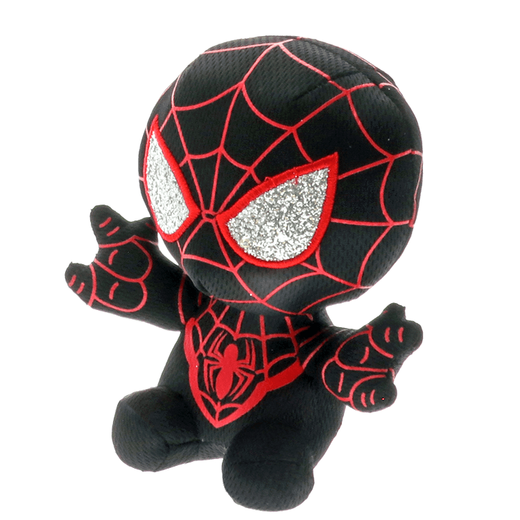 TY-Beanie Babies - Miles Morales Spiderman - Soft Medium 13"-45006-Legacy Toys