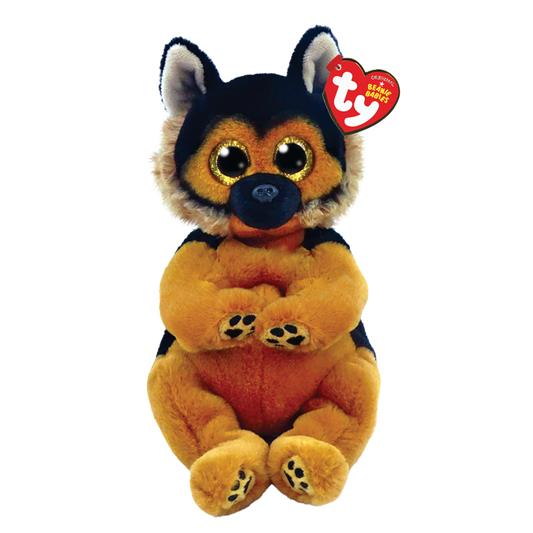 TY-Beanie Bellie - Ace the German Shepard - 8" Small-40544-Legacy Toys