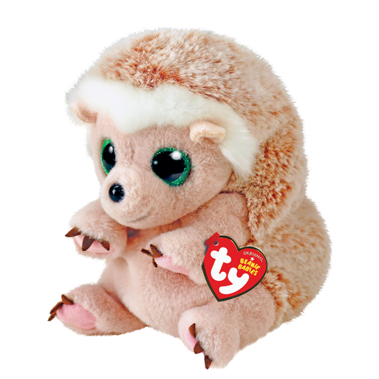 TY-Beanie Bellie - Bumper the Pink Hedgehog - 13" Medium-43205-Legacy Toys