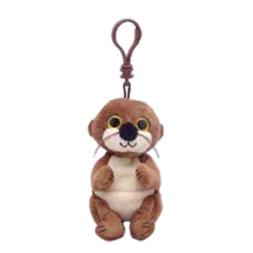 TY-Beanie Bellie - Mitch the Otter - 5" Clip-43101-Legacy Toys
