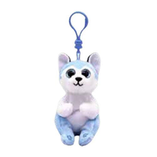 TY-Beanie Bellie - Thunder the Husky Dog - 5" Clip-43105-Legacy Toys