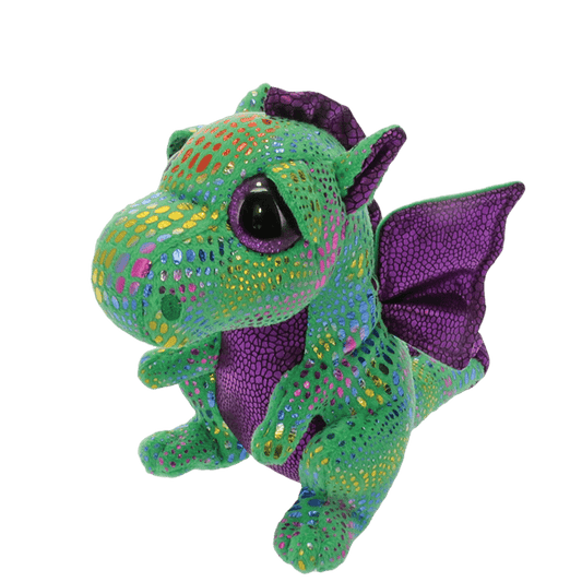 TY-Beanie Boo's - Cinder the Dragon-36186-Small 6"-Legacy Toys