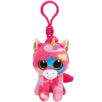 TY-Beanie Boo's - Fantasia Unicorn-36619-5" Clip-Legacy Toys