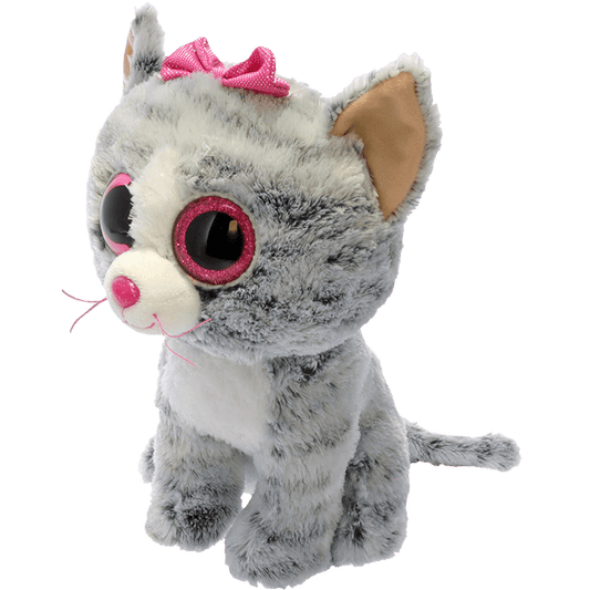 TY-Beanie Boo's - Kiki the Cat-37190-6" Small-Legacy Toys