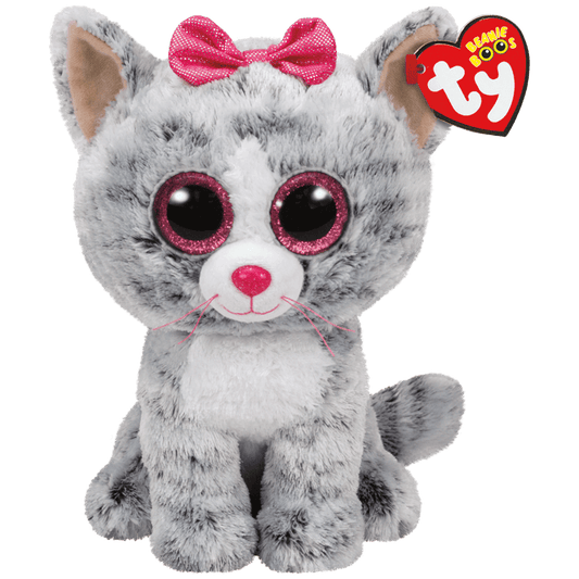 TY-Beanie Boo's - Kiki the Cat-TY37075-13" Medium-Legacy Toys