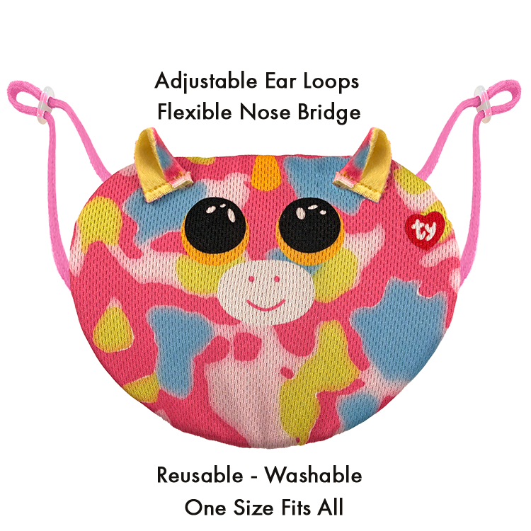 TY-Child Masks - TY - Animals-95704-Fantasia-Legacy Toys