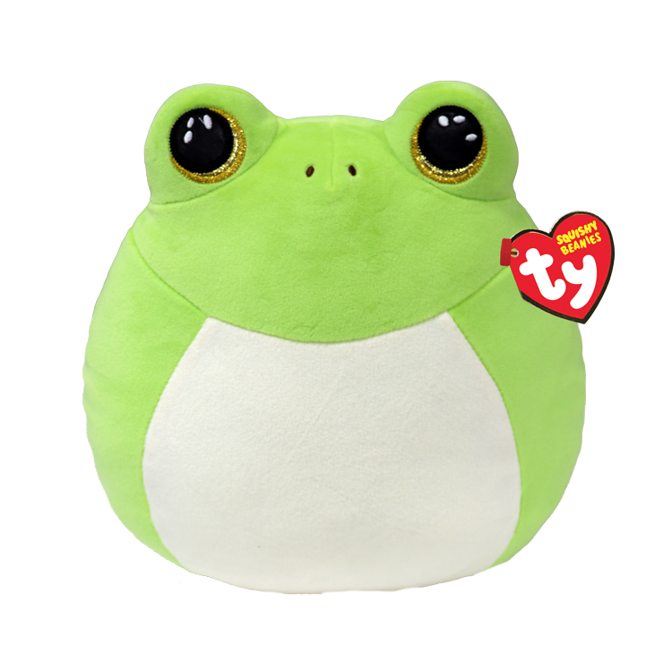 TY-Squish A Boo - Snapper the Frog-39274-14" Large-Legacy Toys