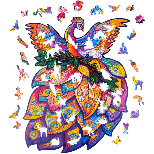 Unidragon-Fairy Bird Wooden Puzzle--Legacy Toys