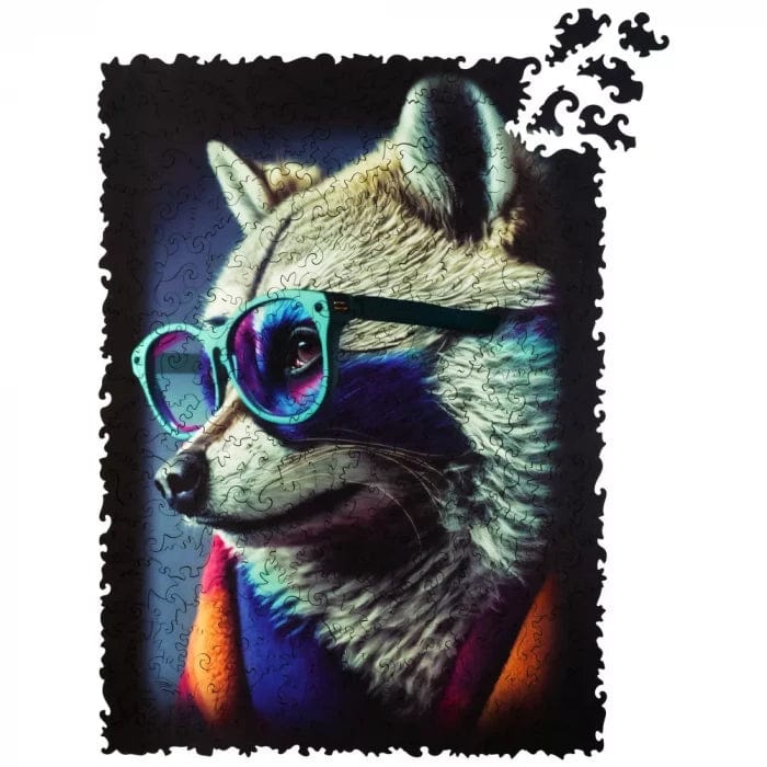 Unidragon-GlowUp - Art Bandit Wooden Jigsaw Puzzle--Legacy Toys