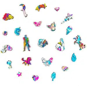 Unidragon-Inspiring Unicorn Wooden Puzzle--Legacy Toys