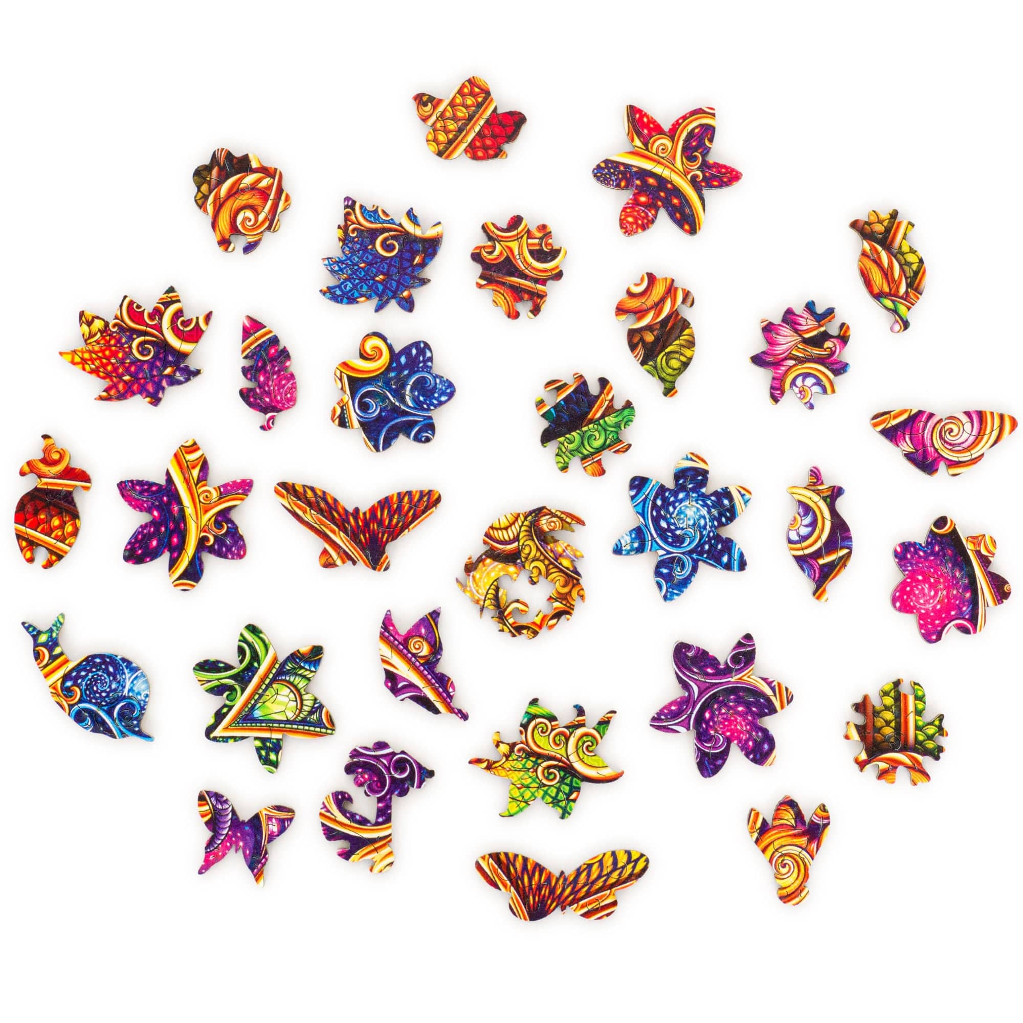 Unidragon-Mandala - Inexhaustible Abundance Wooden Jigsaw Puzzle--Legacy Toys