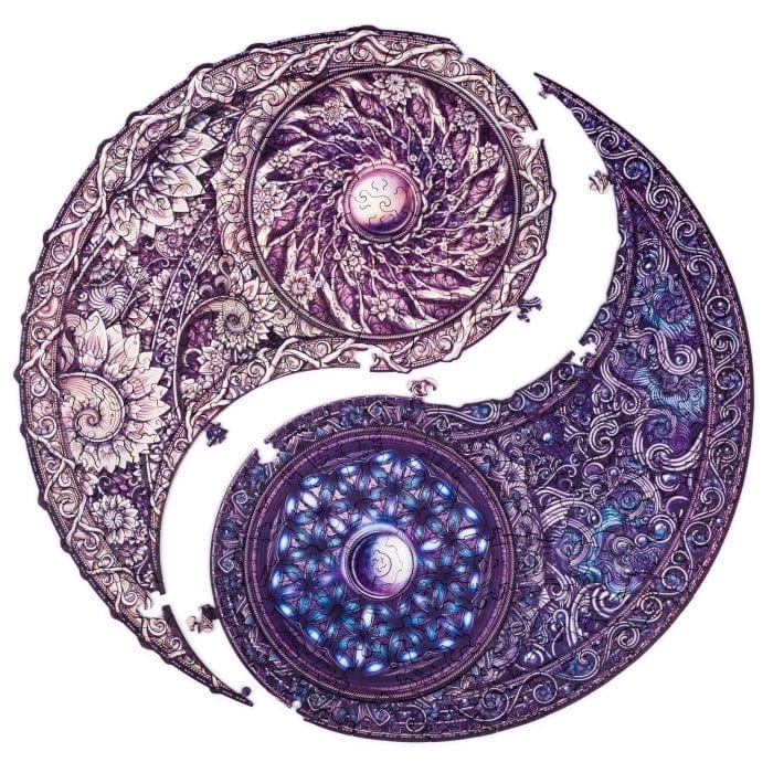 Unidragon-Mandala - Overaching Opposites Wooden Jigsaw Puzzle--Legacy Toys
