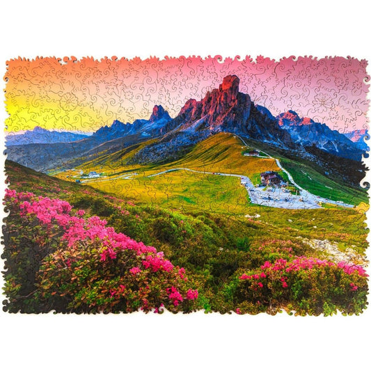 Unidragon-Mountain Wooden Jigsaw Puzzle-UNI-MOU-M-Medium-Legacy Toys