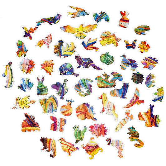 Unidragon-Precious Rabbit Wooden Puzzle--Legacy Toys