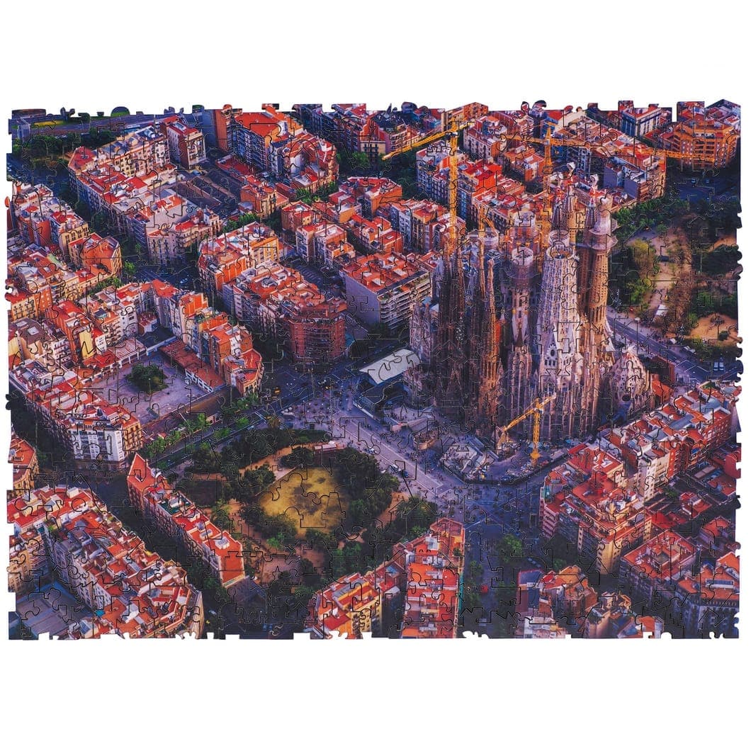 Unidragon-Sagrada Family Wooden Jigsaw Puzzle-UNI-SAG-M-Medium-Legacy Toys