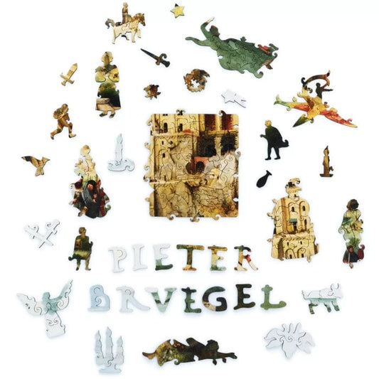 Unidragon-The Tower of Babel Wooden Puzzle - 1,000 Pieces-UNI-BABE-Legacy Toys