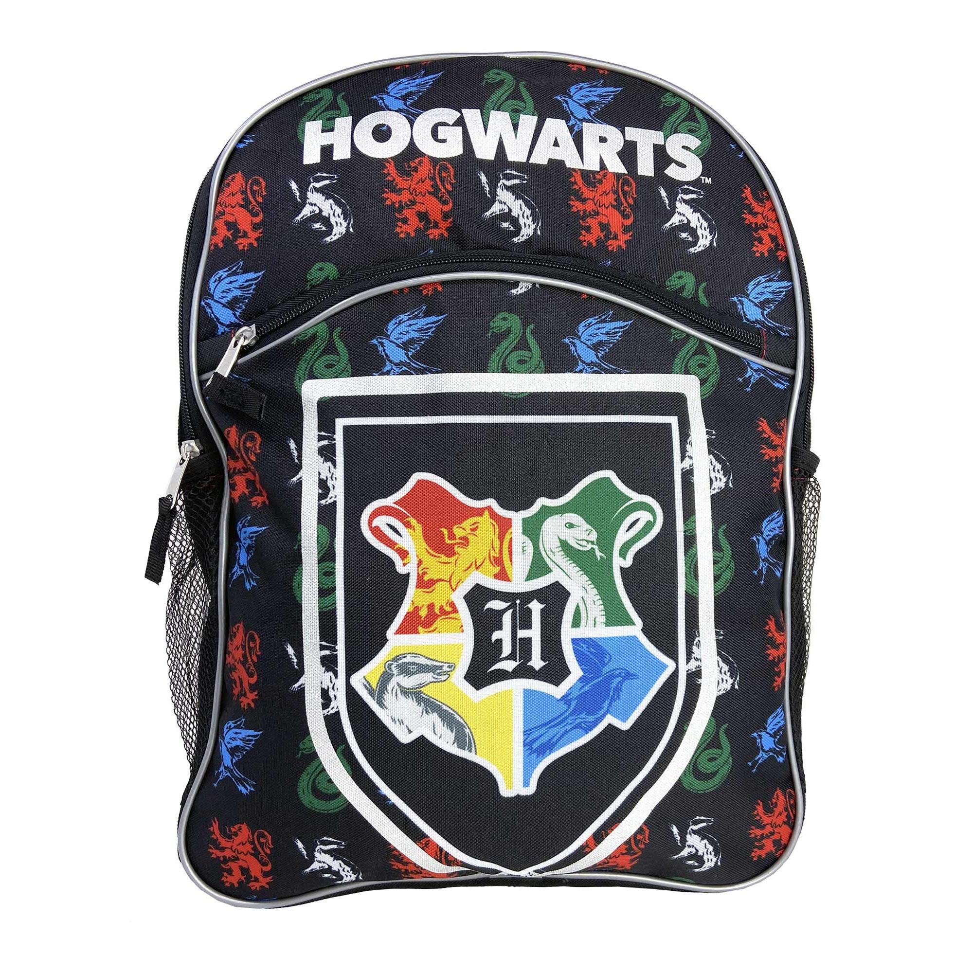 United Party-Harry Potter 16" Black Backpack w/ Front Pocket-HPTTR-Legacy Toys