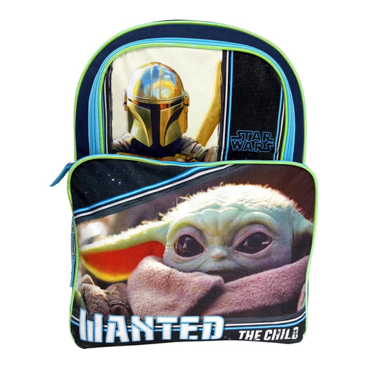 United Party-Star Wars "The Child" Baby Yoda 16" Cargo Backpack-OYCB-Legacy Toys