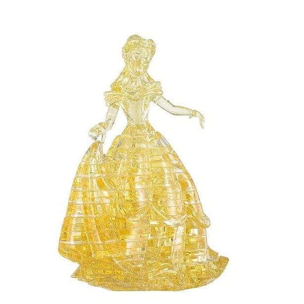 University Games-3D Disney Crystal Puzzle - Belle-31028-Legacy Toys