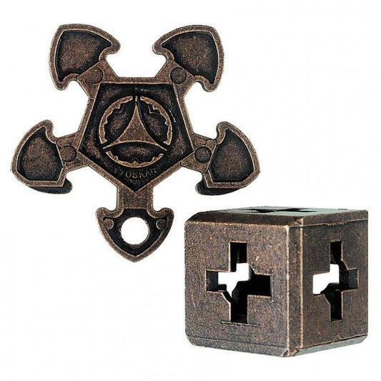 University Games-Hanayama Cast Puzzle - O'Gear - Level 3-30834-Legacy Toys