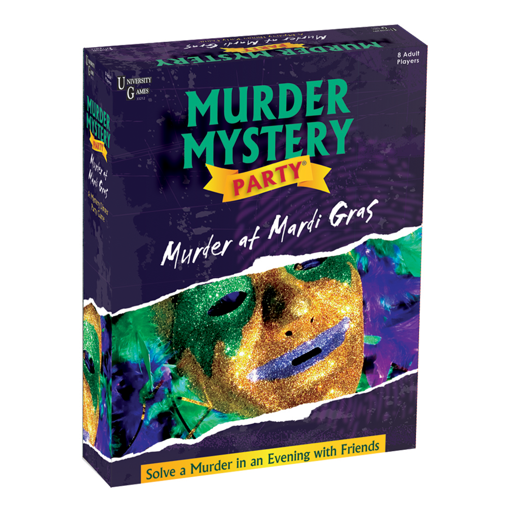 University Games-Murder Mystery Party Game - Murder at Mardi Gras-33212-Legacy Toys