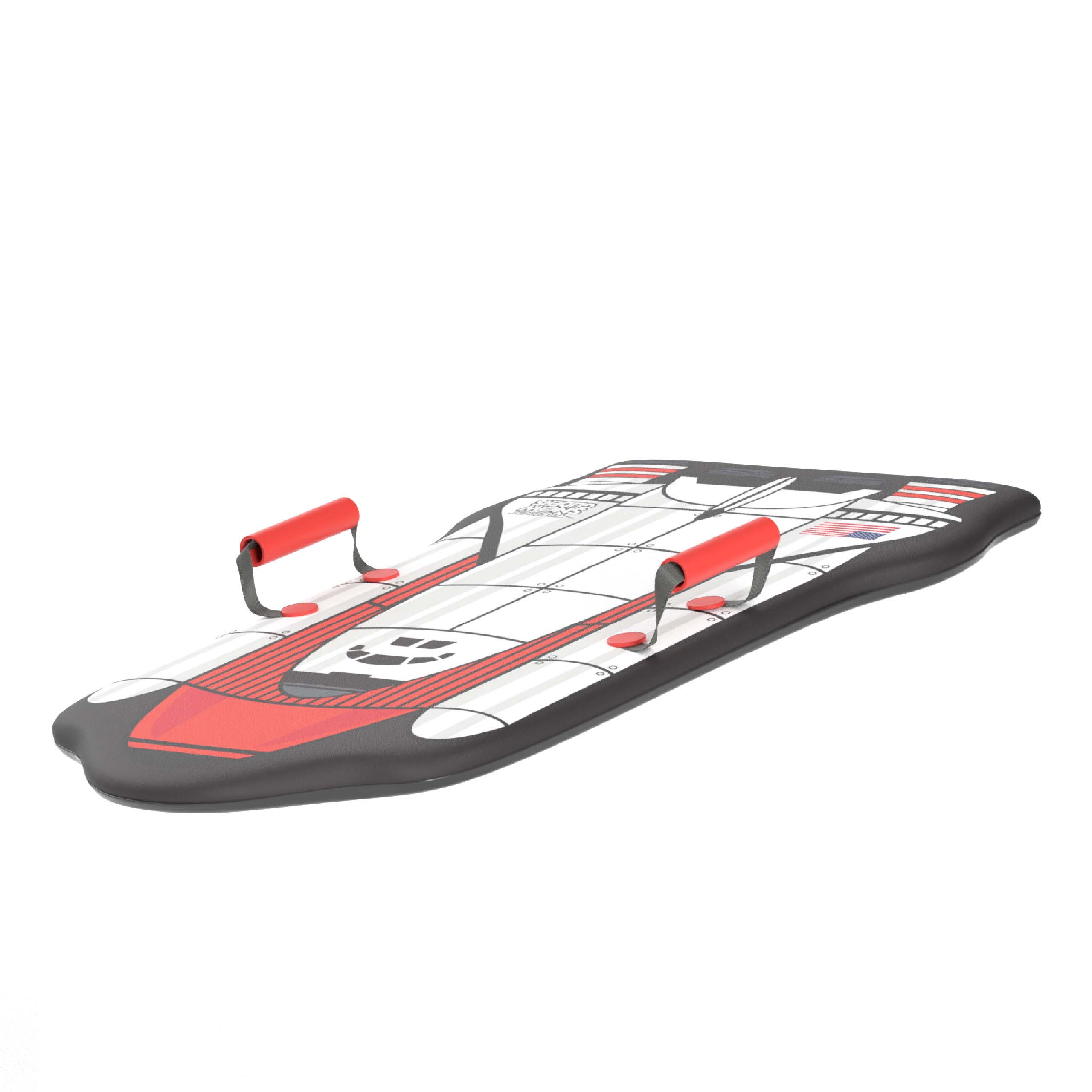 FlyBar-Kids 36" Foam Snow Sled with Slick Bottom & PE Core Build--Legacy Toys